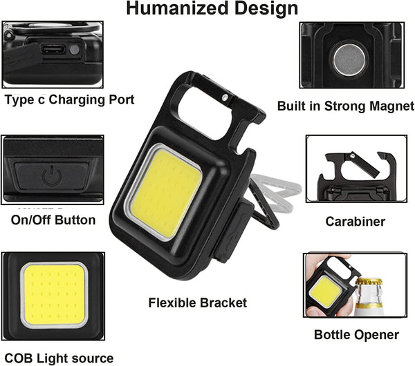 Cob Keychain Work Light