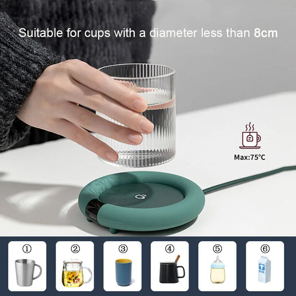 Smart Mug Warmer Coaster Pad