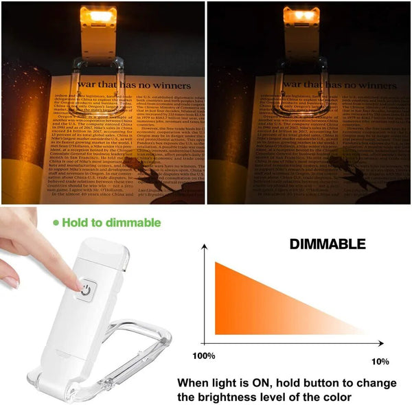 Mini Light Reading Clip Light LED